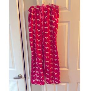 Pink Victoria’s Secret pajama bottom